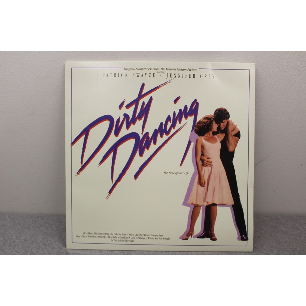 RCA Dirty Dancing Vinyl LP Purple Soundtrack 1987 6408-1-R 80s Pop